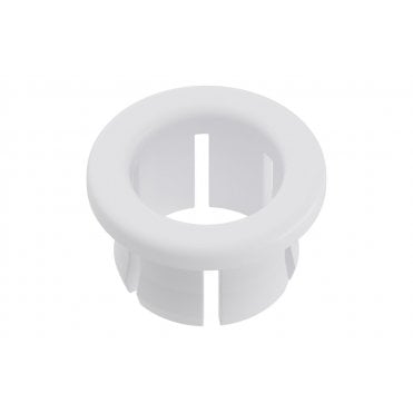 Round Overflow Ring for Resin Basins - White