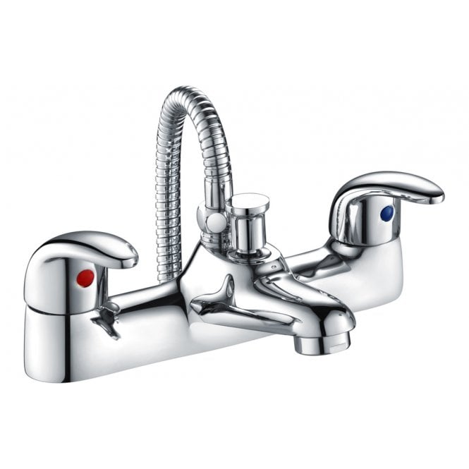 Dove Bathrooms Sarah Low Pressure Bath/Shower Chrome Mixer Tap
