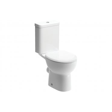 Savannah Close Coupled Open Back WC & Soft Close Seat
