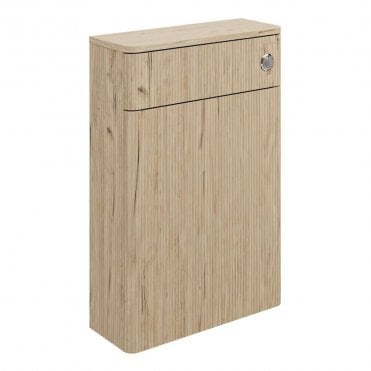 Serena 550mm Floorstanding WC Toilet Unit - Textured Oak