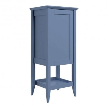 Serene 470mm 1 Door Traditional Midi Storage Unit - Matt Misty Blue