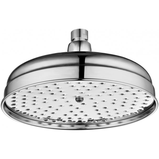 Dove Bathrooms Shore 200mm Round Traditional Fixed Shower Head - Chrome