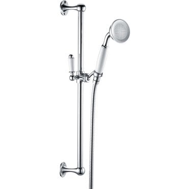 Shore Traditional Riser Rail Kit & Single Mode Handset - Chrome