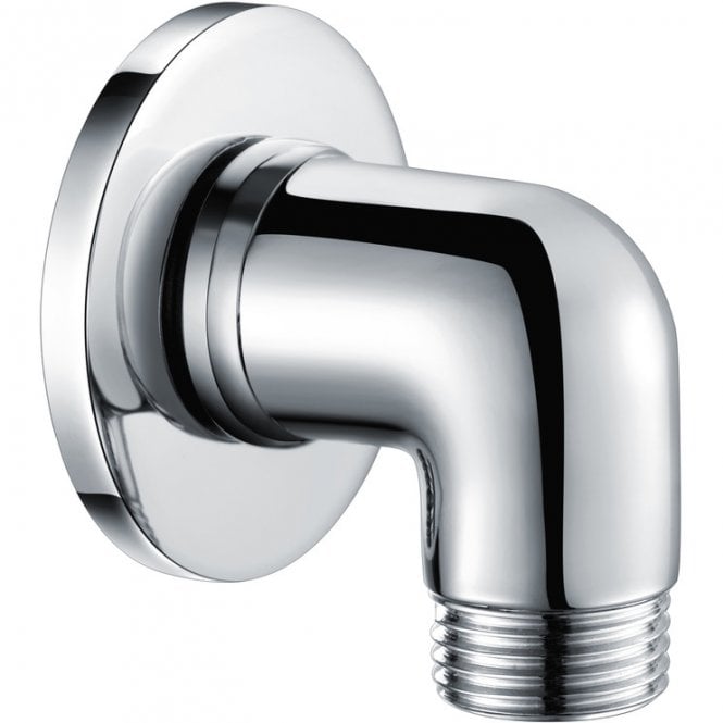 Dove Bathrooms Shore Traditional Wall Outlet Elbow - Chrome