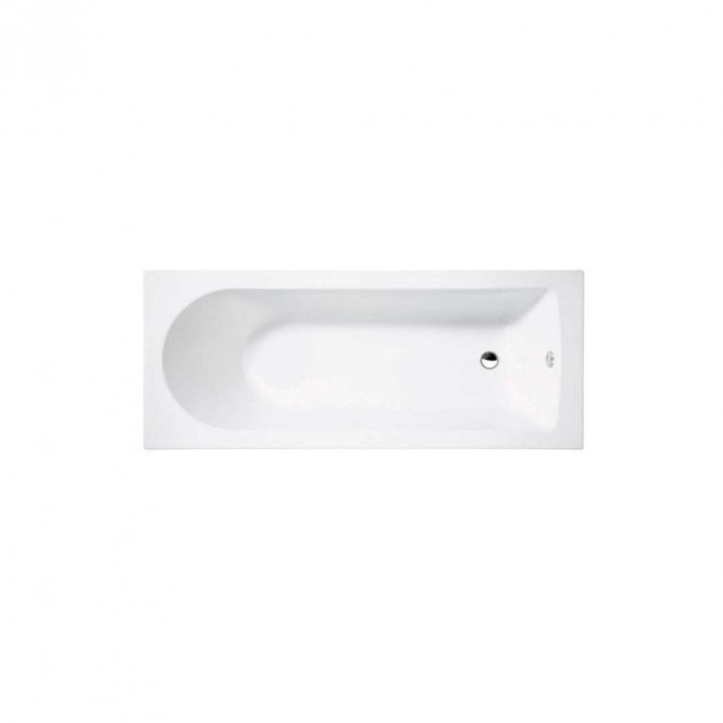 Dove Bathrooms Single Ended 1700mm x 700mm 0TH Modern Bath with Legs