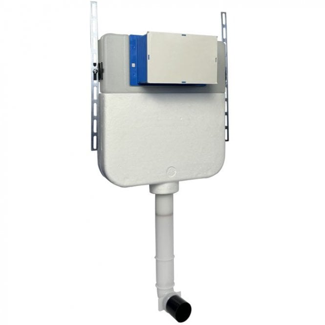 Dove Bathrooms Slim Concealed Flush Plate Toilet Cistern