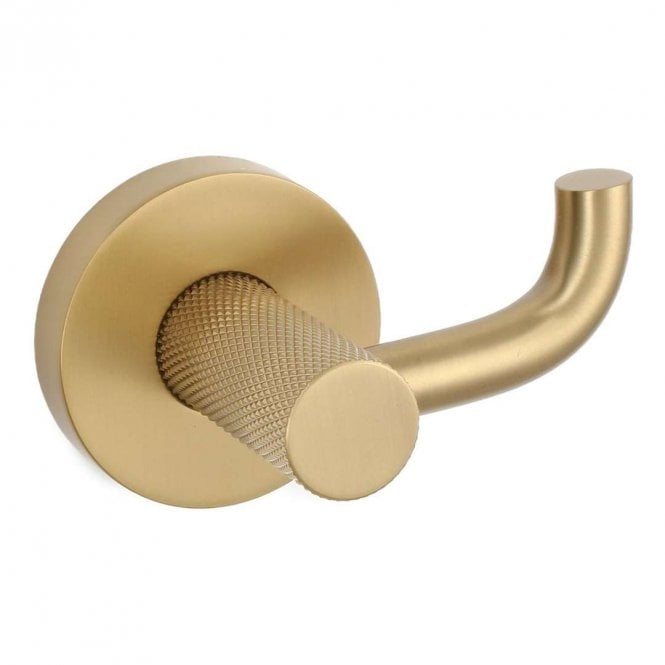 Dove Bathrooms Sphere Brushed Brass Robe Hook