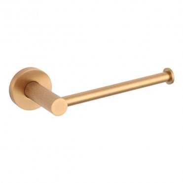 Sphere Brushed Bronze Toilet Roll Holder