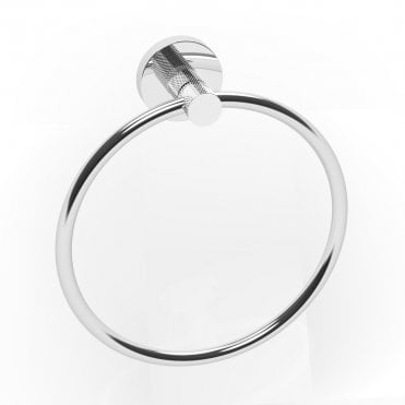 Sphere Chrome Towel Ring