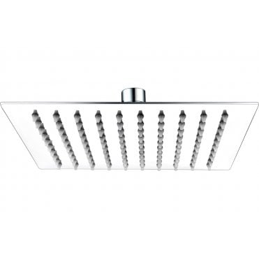 Storm 200mm Square Ultraslim Shower Head - Stainless Steel
