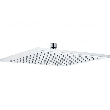 Storm 250mm Square Fixed Shower Head - Chrome