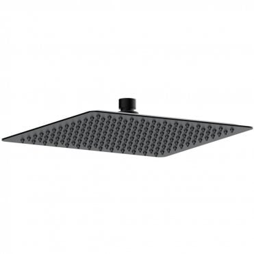 Storm 250mm Square Ultraslim Showerhead - Matt Black