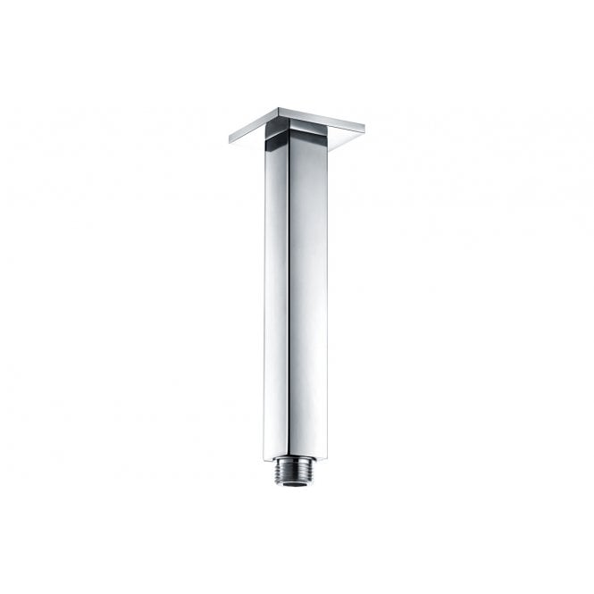 Dove Bathrooms Storm Square Ceiling Arm 180mm - Chrome