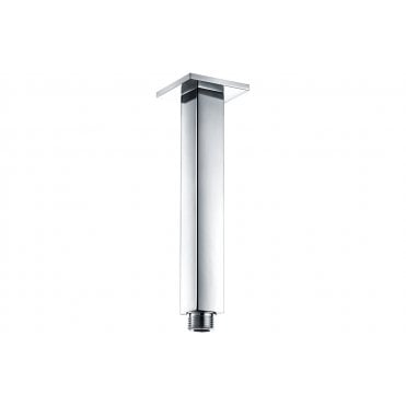 Storm Square Ceiling Arm 180mm - Chrome