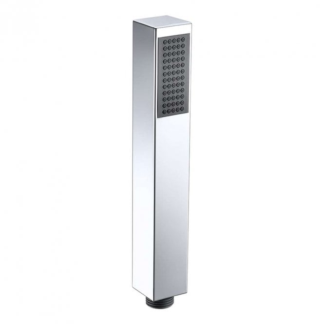 Dove Bathrooms Storm Square Single Function Shower Handset - Chrome