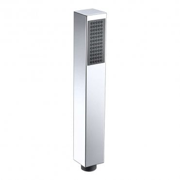 Storm Square Single Function Shower Handset - Chrome