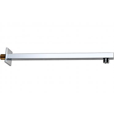 Storm Square Wall Mounted Shower Arm 350mm - Chrome
