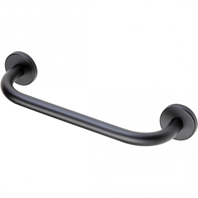 Dove Bathrooms Straight 64cm Grab Rail - Matt Black