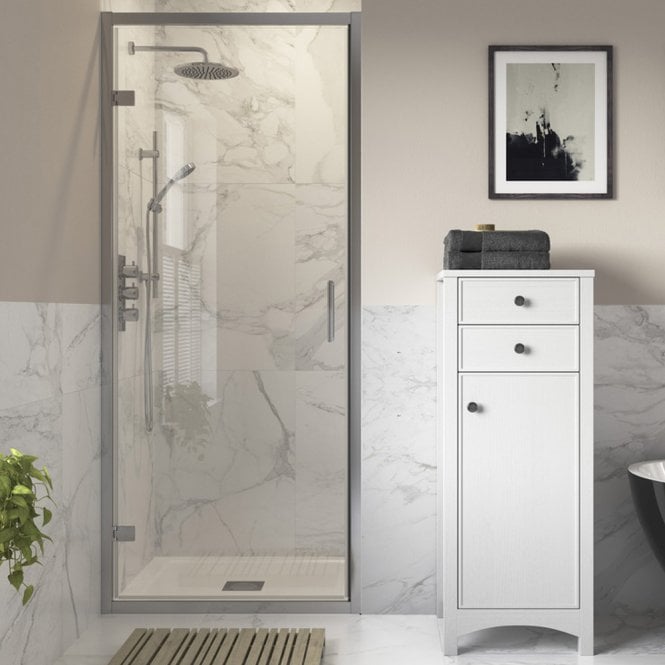 Dove Bathrooms Thea 760mm Hinged Door - Chrome