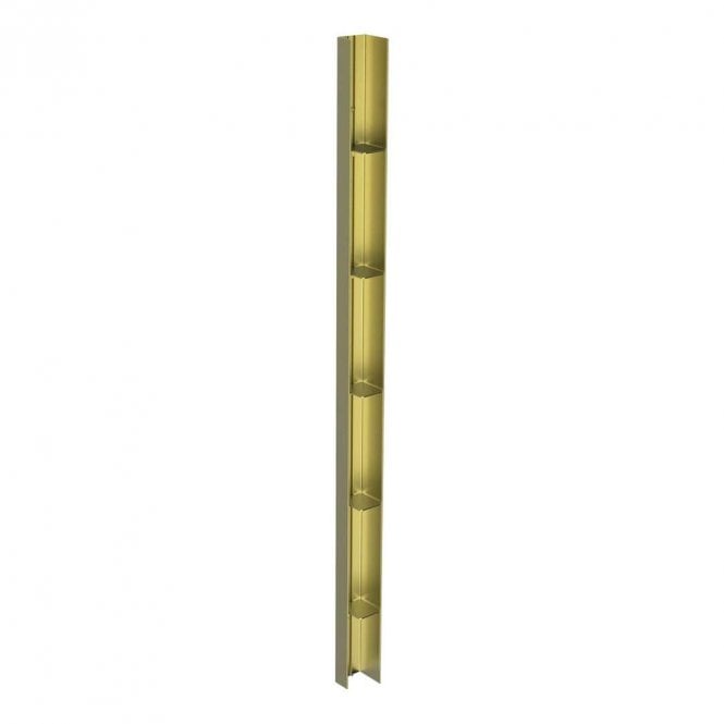 Dove Bathrooms Thea Brushed Brass Wetroom Storage Shelves