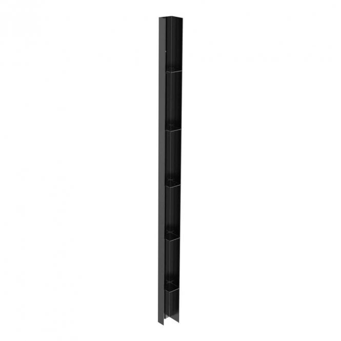 Dove Bathrooms Thea Matt Black Wetroom Storage Shelves