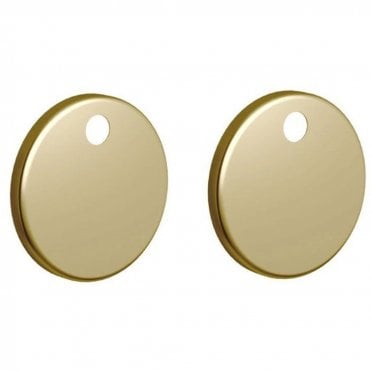 Toilet Seat Cover Caps - Brushed Brass