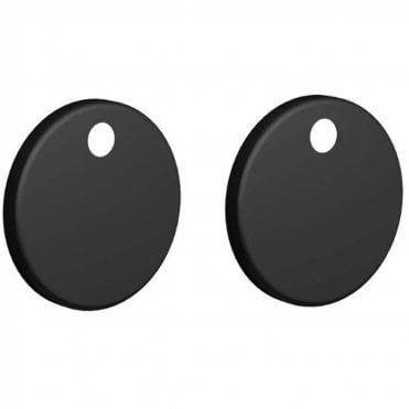 Toilet Seat Cover Caps - Matt Black