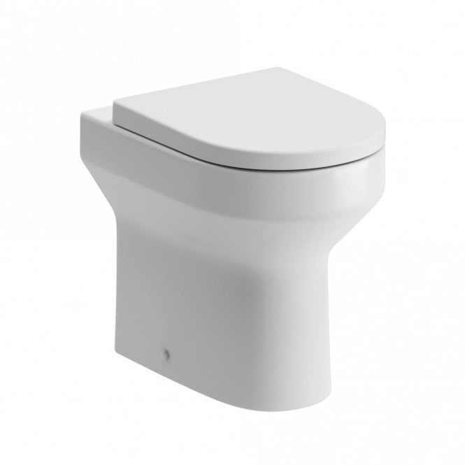 Dove Bathrooms Urban Back To Wall Comfort Height WC & Soft Close Seat