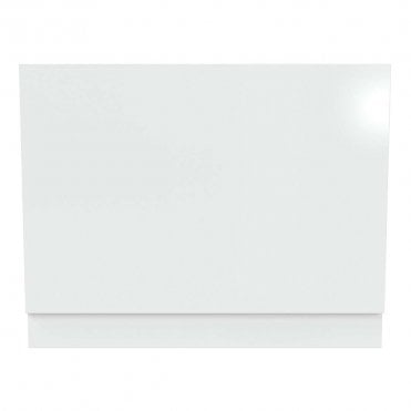 Waterproof 700mm 2 Part Bath End Panel White