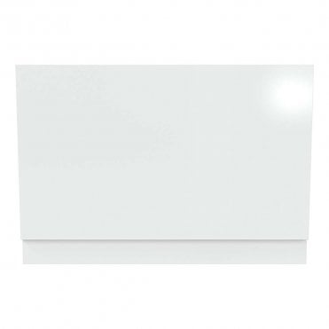Waterproof 800mm 2 Part Bath End Panel White