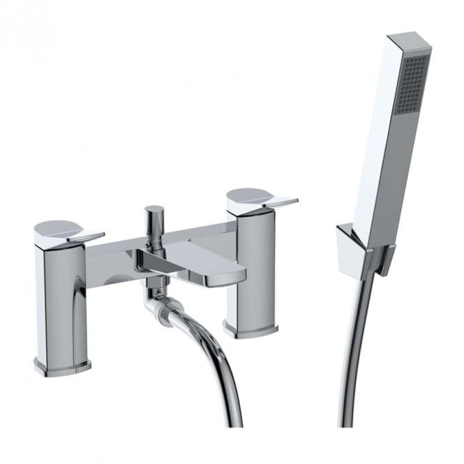 Dove Bathrooms Zara Bath Shower Mixer & Bracket - Chrome