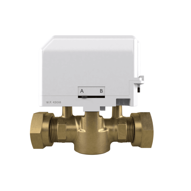 Drayton 22mm Compression 2 Port Motorised Zone Valve - ZA5/679-2
