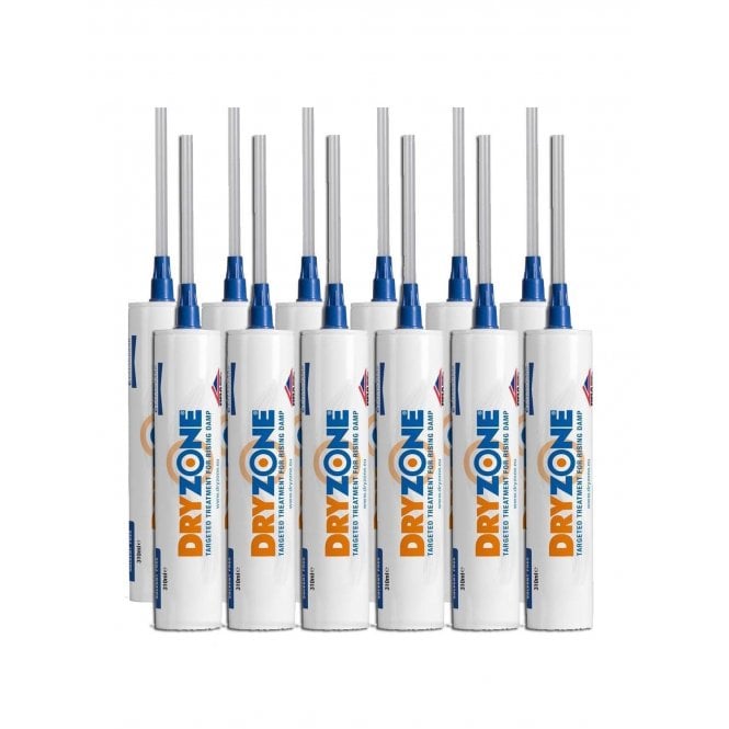 Dryzone DPC Injection Cream 310ml - Damp Proof Injection Cream Box of 12