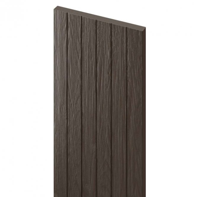 Durapost 1.795m Brown Vento Composite Fence Slats Pack of 8