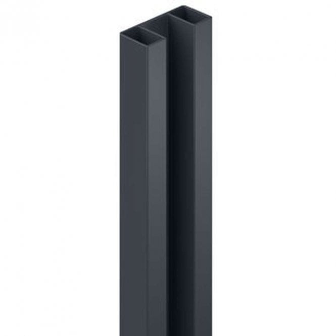 Durapost 1.825/1.755m Anthracite Grey Vista Aluminium In-Fill Profile Set
