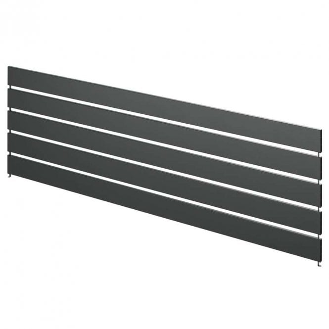 Durapost 1.82m x 0.6m Black Sleek Aluminium Privacy Panel Pack of 4