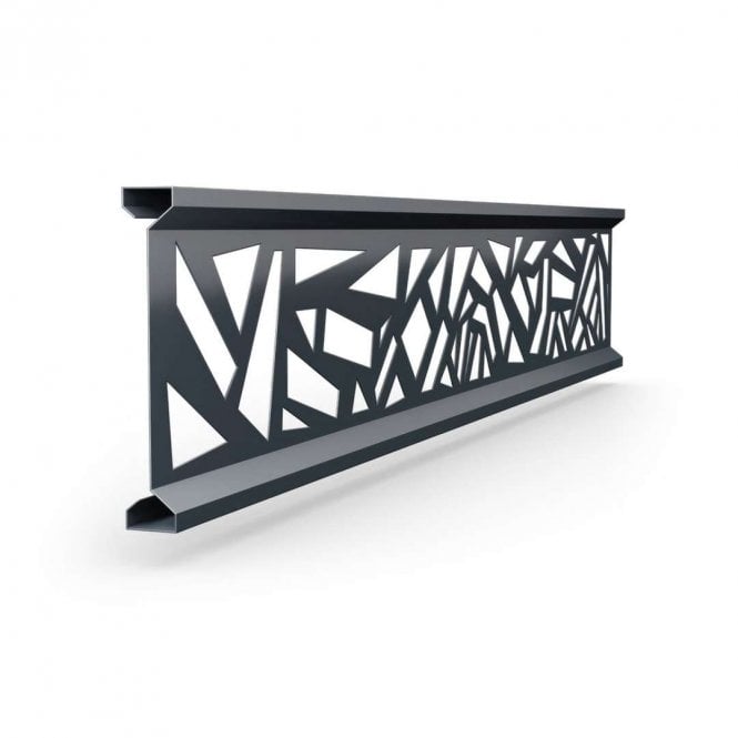 Durapost 1.83m Anthracite Grey Birds Nest Trellis