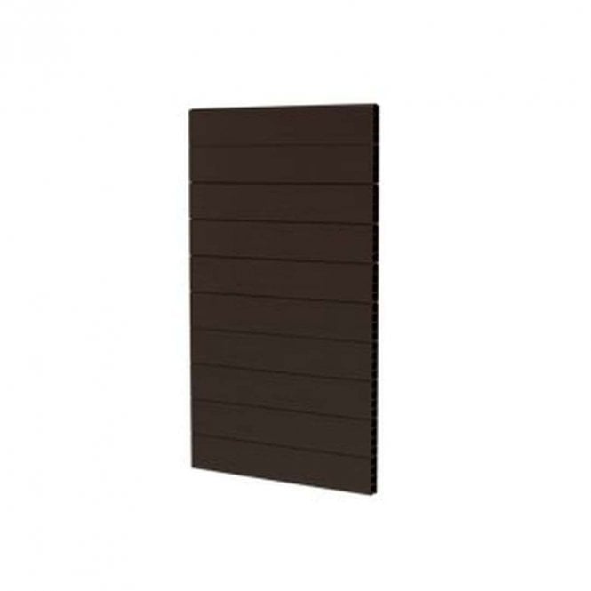 Durapost 1m Sepia Brown In-Fill Panels for Aluminium Gate
