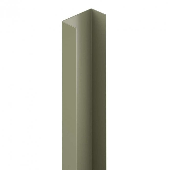 Durapost 2.1m 48mm Olive Grey End In-Fill for Classic Post