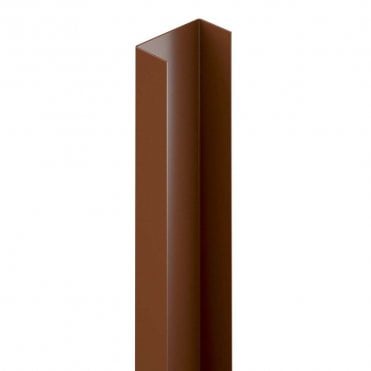 2.1m 48mm Sepia Brown End In-Fill for Classic Post