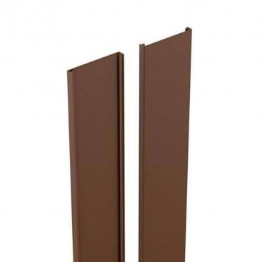 2.1m Sepia Brown Cover Strip for Classic Post