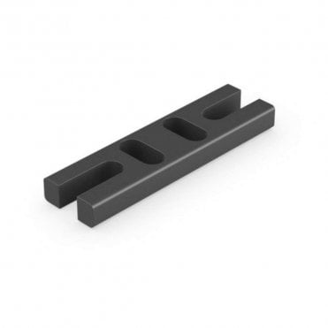 60mm Black Prima Capping Rail Packer Bag of 10