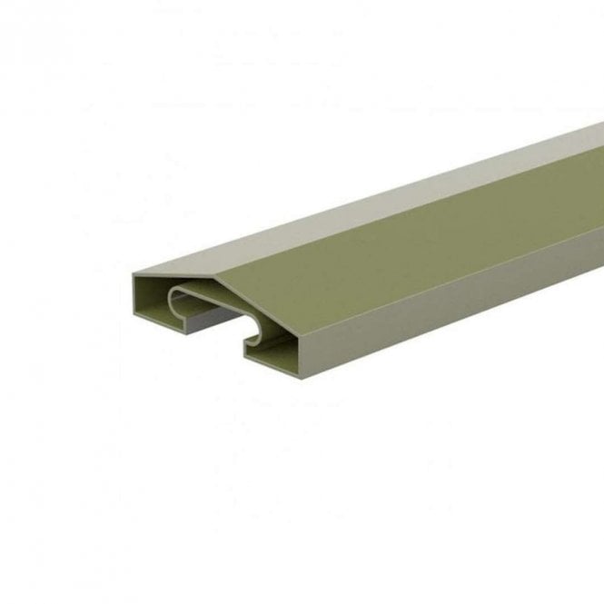 Durapost 65mm Olive Grey Capping Rail