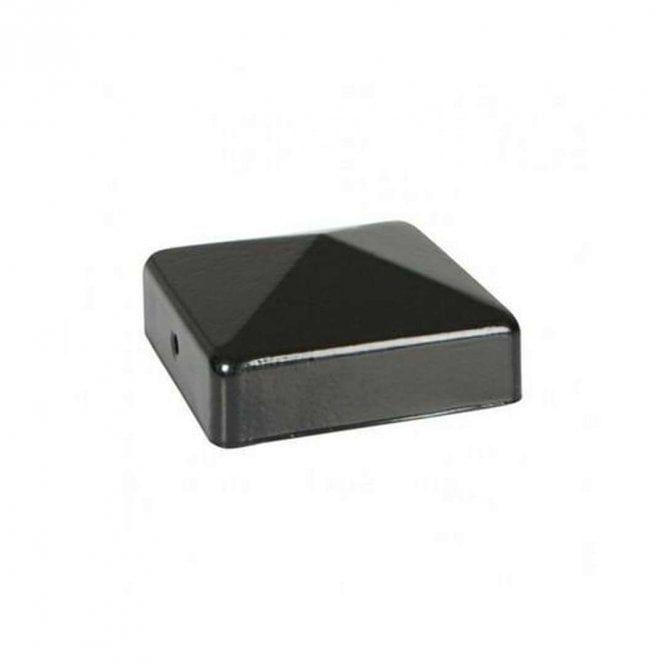 Durapost 75 x 75mm Anthracite Grey Post Cap with Bracket