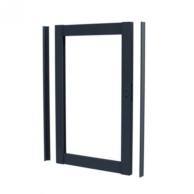 Durapost Anthracite Grey Aluminium Gate Frame