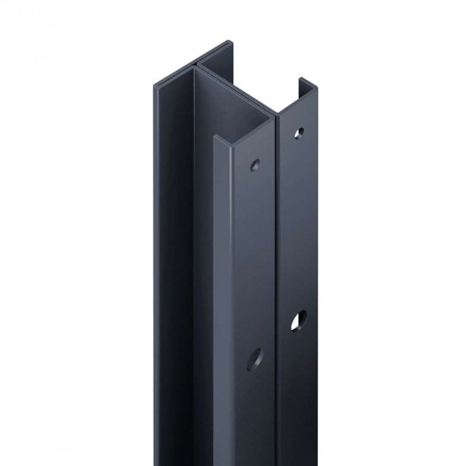 Durapost Anthracite Grey Commercial Fence Post