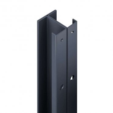 Anthracite Grey Commercial Fence Post