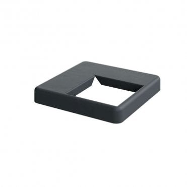 Anthracite Grey Cover Plate for Corner Post Bolt Down