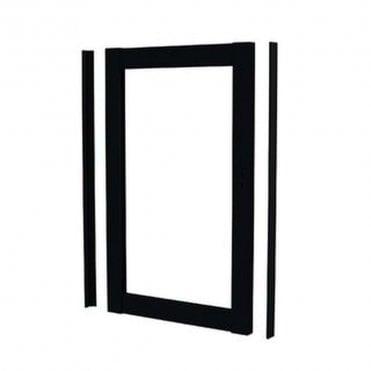 Black Aluminium Gate Frame