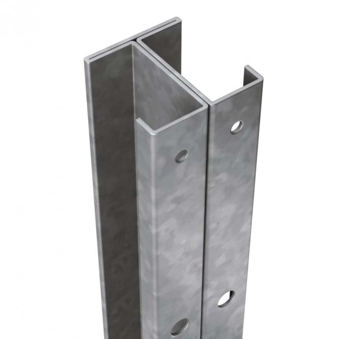 Durapost Galvanised Commercial Fence Post